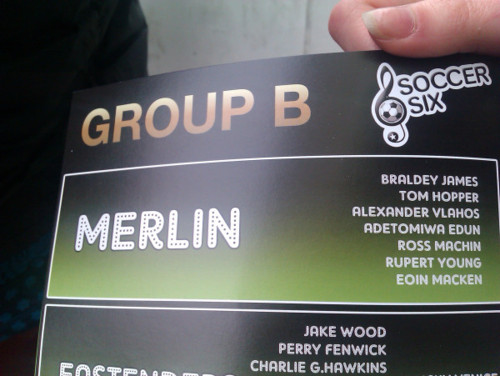  Team Merlin sepakbola Six 2012 Spam