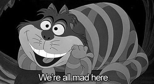  We're all mad