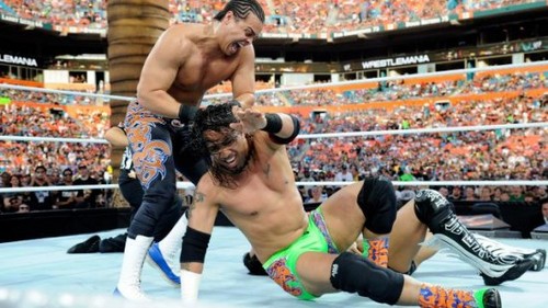  Wrestlemania 28 Results: Epico and Primo vs. Justin Gabriel, Tyson Kidd, and The Usos