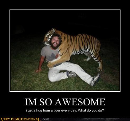  do u get hugs from tigers?