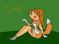 fluffy fox Izzy - total-drama-island fan art