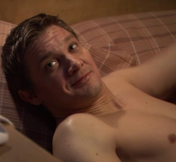 Photo of shirtless Jeremy for fans of Jeremy Renner. 