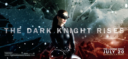 'The Dark Knight Rises' Promotional Banner ~ Catwoman