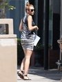 24/05 Going Out To Lunch In Toluca Lake - miley-cyrus photo