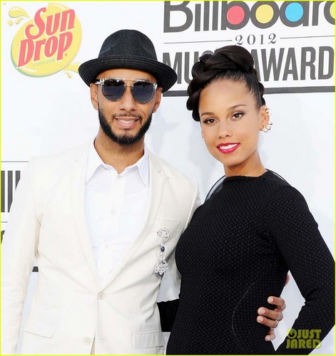  Alicia Keys: Billboard Awards 2012 with Swizz Beatz