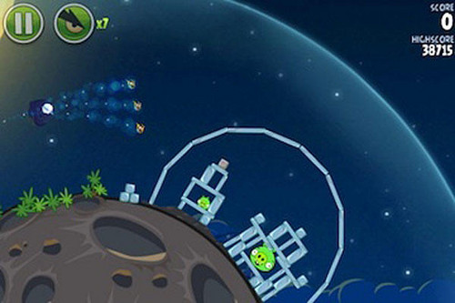  Angry Birds 太空 Gameplay