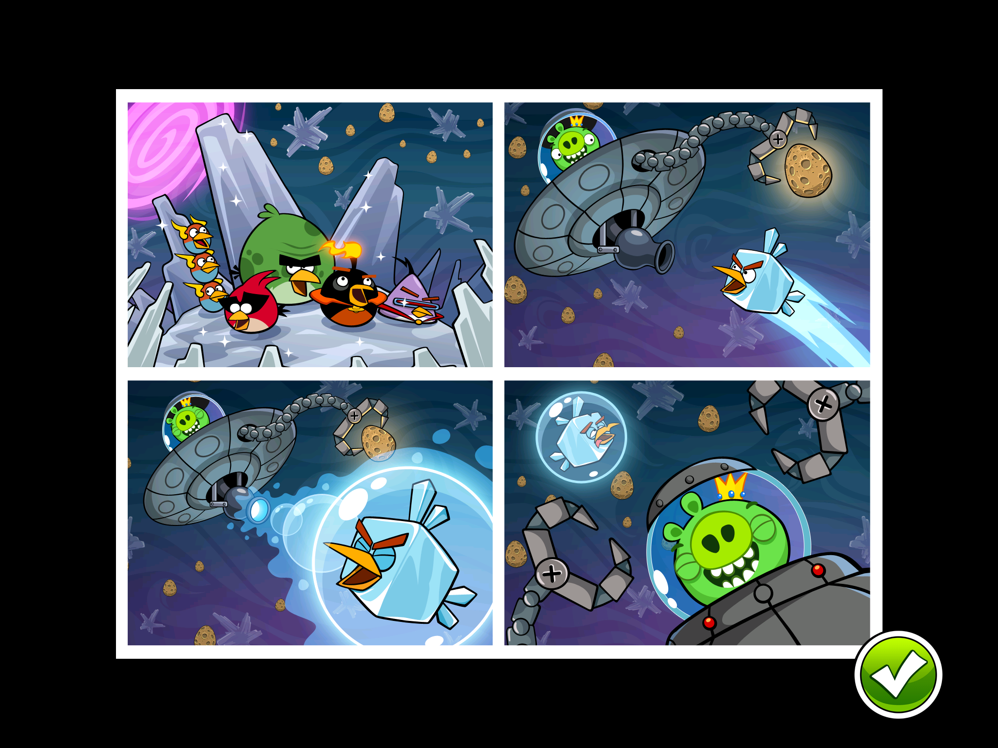 game angry bird space