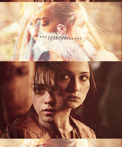 Arya & Sansa
