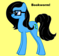 Bookworm- One of my fan characters - my-little-pony-friendship-is-magic fan art