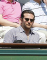 Bradley Cooper Watches The French Open - bradley-cooper photo
