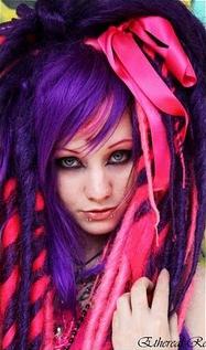 Cyber Goth Hairstyles