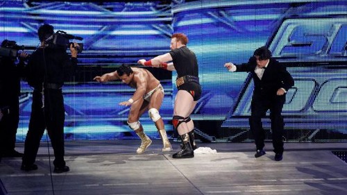  Del Rio vs Orton vs Kane