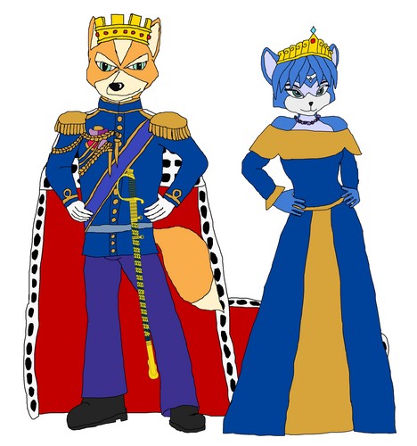 Emperor Fox and Empress Krystal