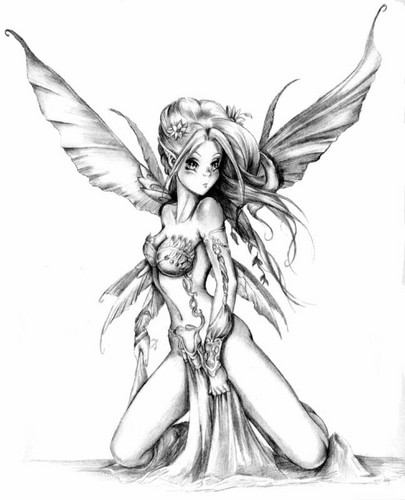  Faerie Drawing