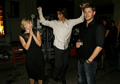 Jensen, Jared And Kristen Bell  - supernatural photo