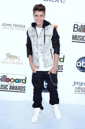  Justin Bieber at 2012 Billboard muziek Awards