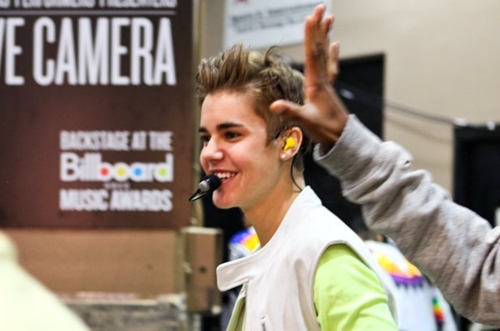 Justin at Billboard Rehearsals