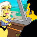 Lady Gaga on The Simpsons! - lady-gaga fan art
