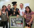 Lady Gaga's award in Manila - lady-gaga photo