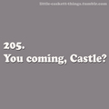 Little Caskett Things <3 - castle fan art