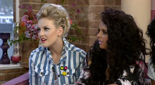  Little Mix on This Morning - 25th May 2012.