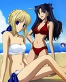 Me, Zuki and little Sakura (summer Bikini~!!) - the-atasunta-family photo