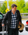 Nathan Fillion leaving Vancouver, April 28th 2012 - castle photo