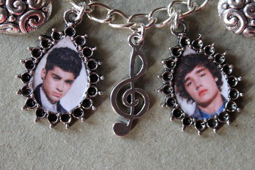  One Direction 1D charm bracelet