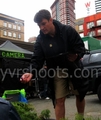 PERCY JACKSON: SEA OF MONSTERS-  BEHIND THE SCENES/ON SET - nathan-fillion photo