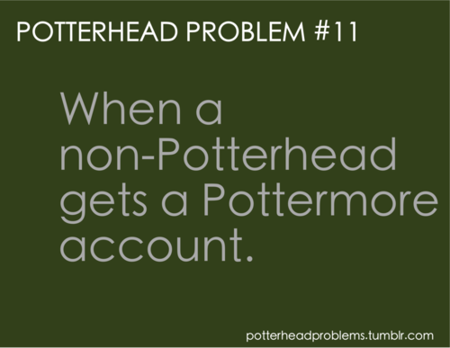 Potterhead problems 1-20