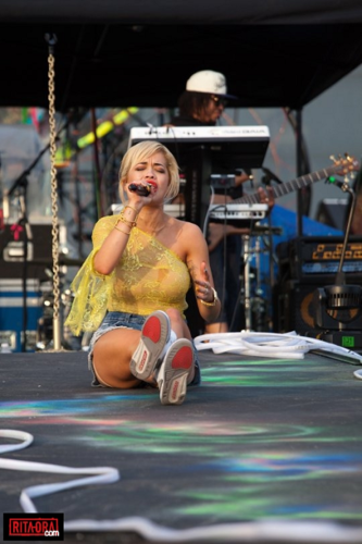  Rita Ora - Coldplay Tour - Stade Charles Ehrmann Nice, France - May 22, 2012