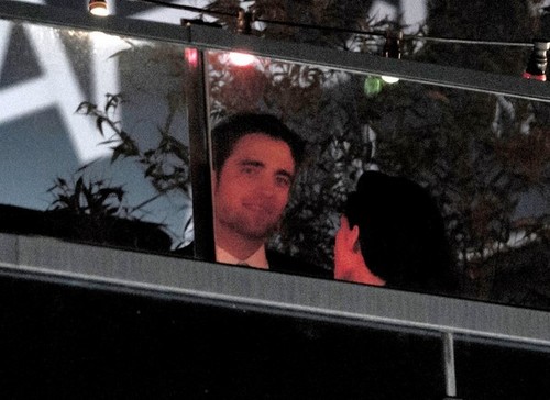 Robsten Together At On The Road After Party At Le Casino
