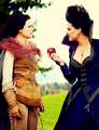 Snow and her evil stepmother - once-upon-a-time fan art