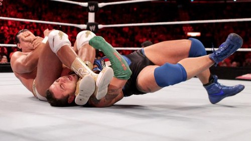 WWE Raw Del Rio vs Marella