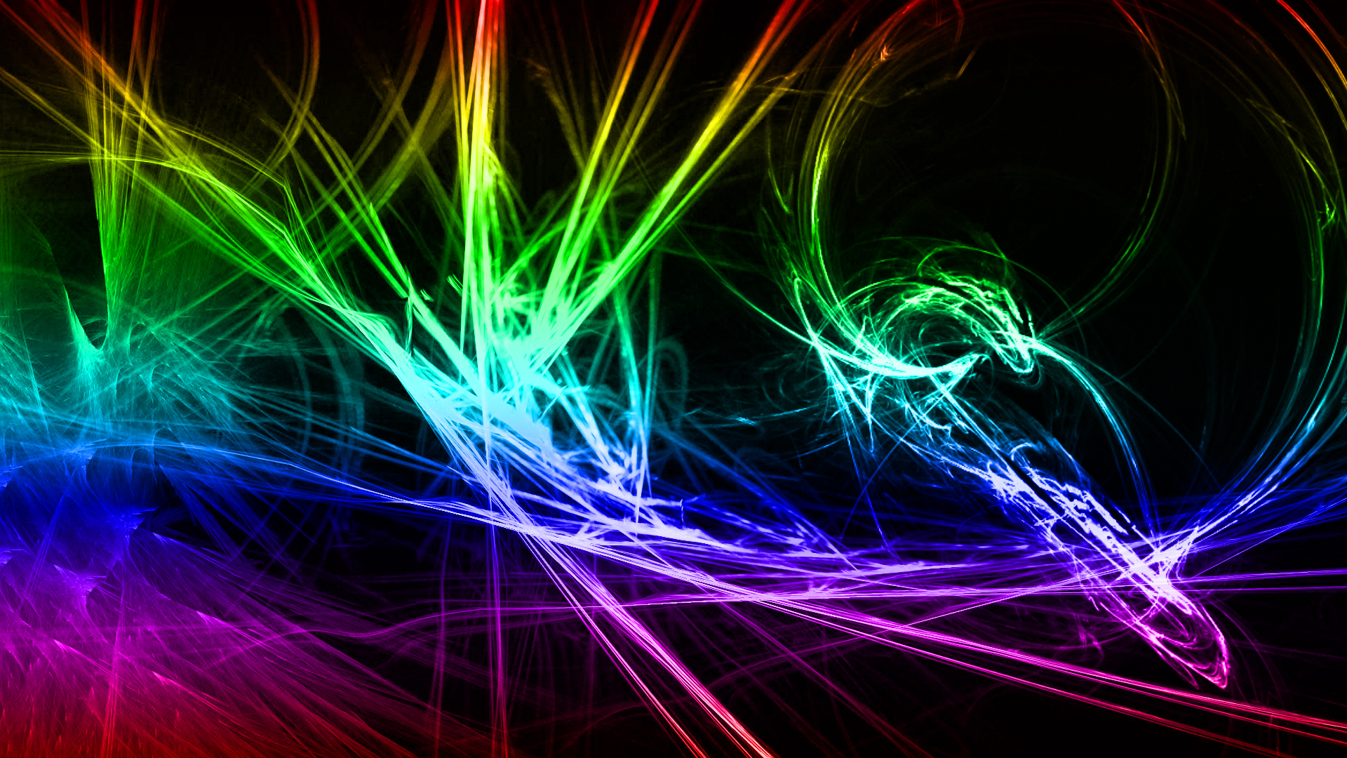 Abstract Rainbow Colors