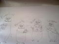 baby: Skipper, Kowalski, Private and Rico  - penguins-of-madagascar fan art
