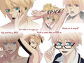 blonde hair animes - anime photo