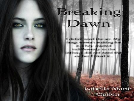  the twilight saga: breaking dawn - edward & bella ♥