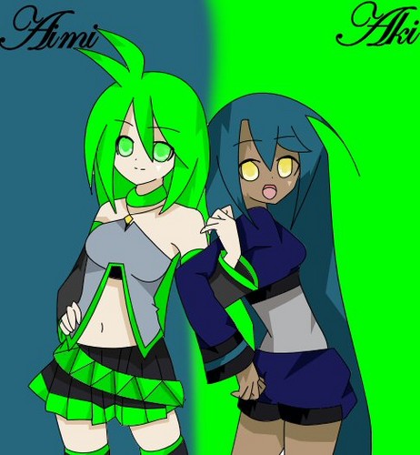  (Gift like thing for hot-mess10)Aki and Aimi ..::New BFFS!::..