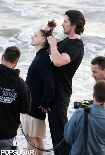 "Knight of Cups" > Shooting a scene with Christian Bale in Malibu, CA (May 31st 2012)