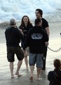 "Knight of Cups" > Shooting a scene with Christian Bale in Malibu, CA (May 31st 2012) - natalie-portman photo