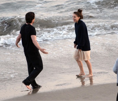 "Knight of Cups" > Shooting a scene with Christian Bale in Malibu, CA (May 31st 2012)