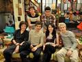 1d on the set of icarly  - harry-styles photo