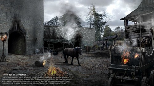  The Sack of Winterfell concept art