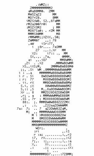  ASCII Pinup :)