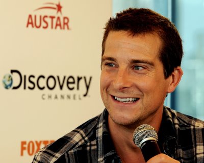  beer Grylls interview for discovery