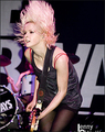Charlotte Cooper of The Subways - female-rock-musicians photo