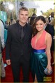 Chris Zylka and Pretty Little Liars star Lucy Hale at the Mtv Movie Awards 2012 - pretty-little-liars-tv-show photo
