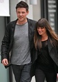Cory Monteith & Lea Michele Out Of The Eatery, Vancouver - May 30,2012 - lea-michele photo