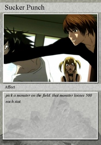  Death Note Created Cards